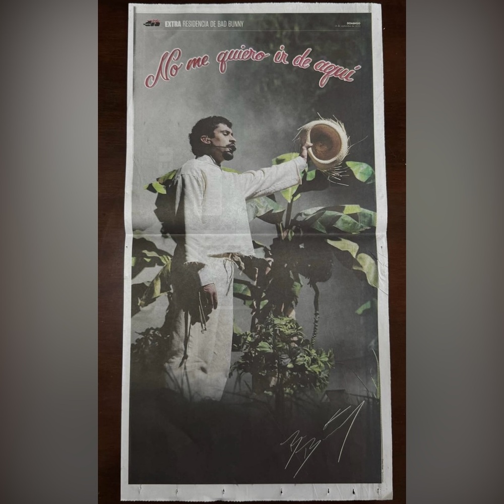 Bad Bunny El Nuevo Día Special Edition Extra “Nadie se quiere ir” interview